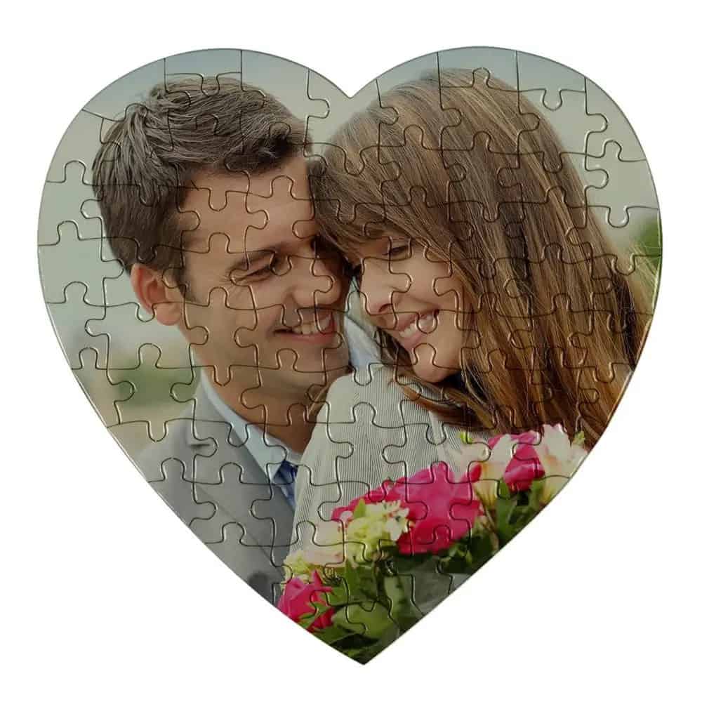 - Img_5260 - Memories Made and Personalised - Memories Made and Personalised - - - Custom Printed Heart Shaped Puzzle 19cm X 19cm. - Memories Made and Personalised