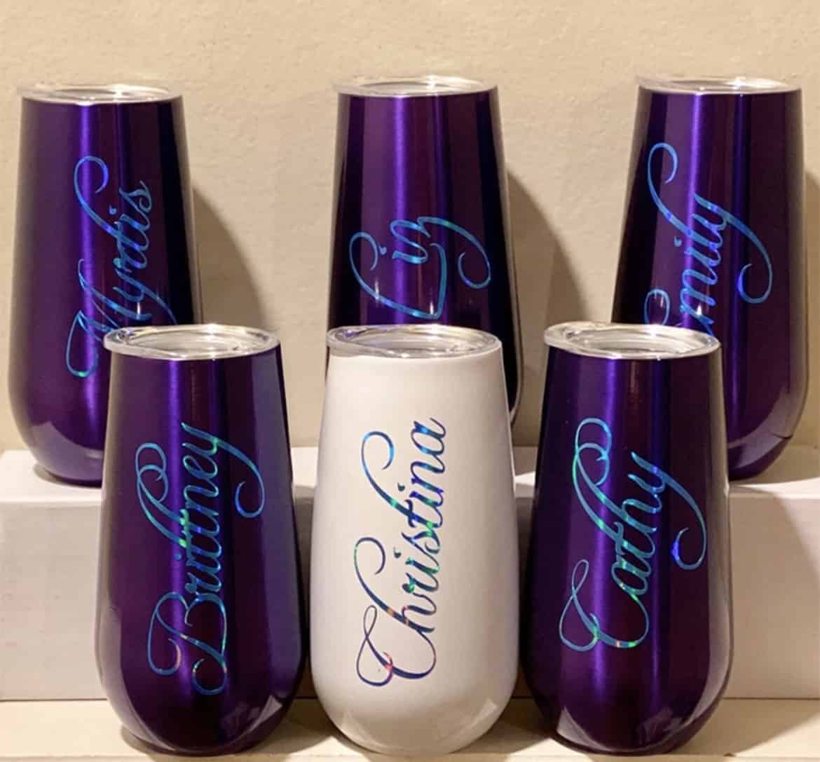 - Img_6912 - Memories Made and Personalised - Memories Made and Personalised - - - Personalised 6oz Champagne Tumbler - Memories Made and Personalised