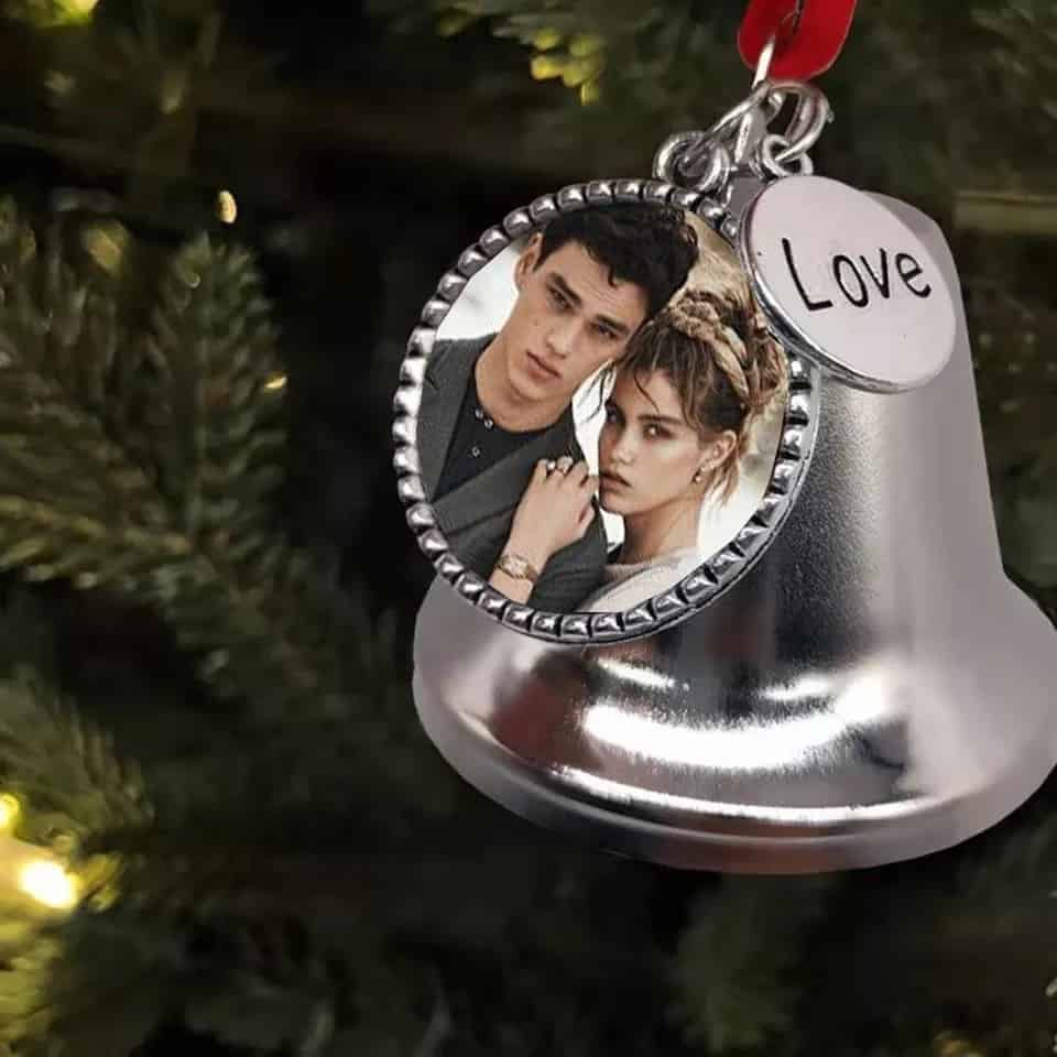 - Img_9717 - Memories Made and Personalised - Memories Made and Personalised - - - Memorial Photo Printed Bell - Memories Made and Personalised