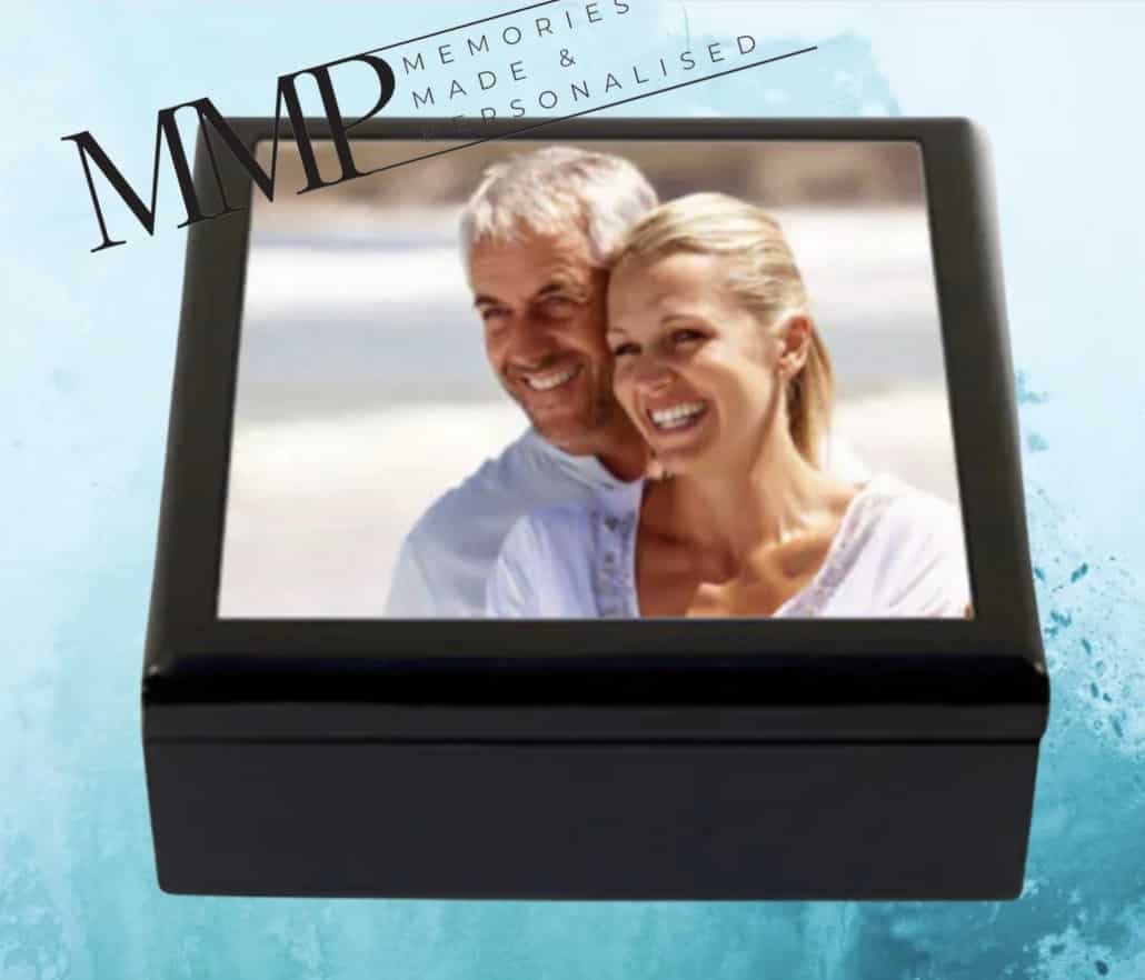 - Img_6663 - Memories Made and Personalised - Memories Made and Personalised - - - Custom Printed Jewellery Box with Custom Designed and and Printed Photo Tile. - Memories Made and Personalised