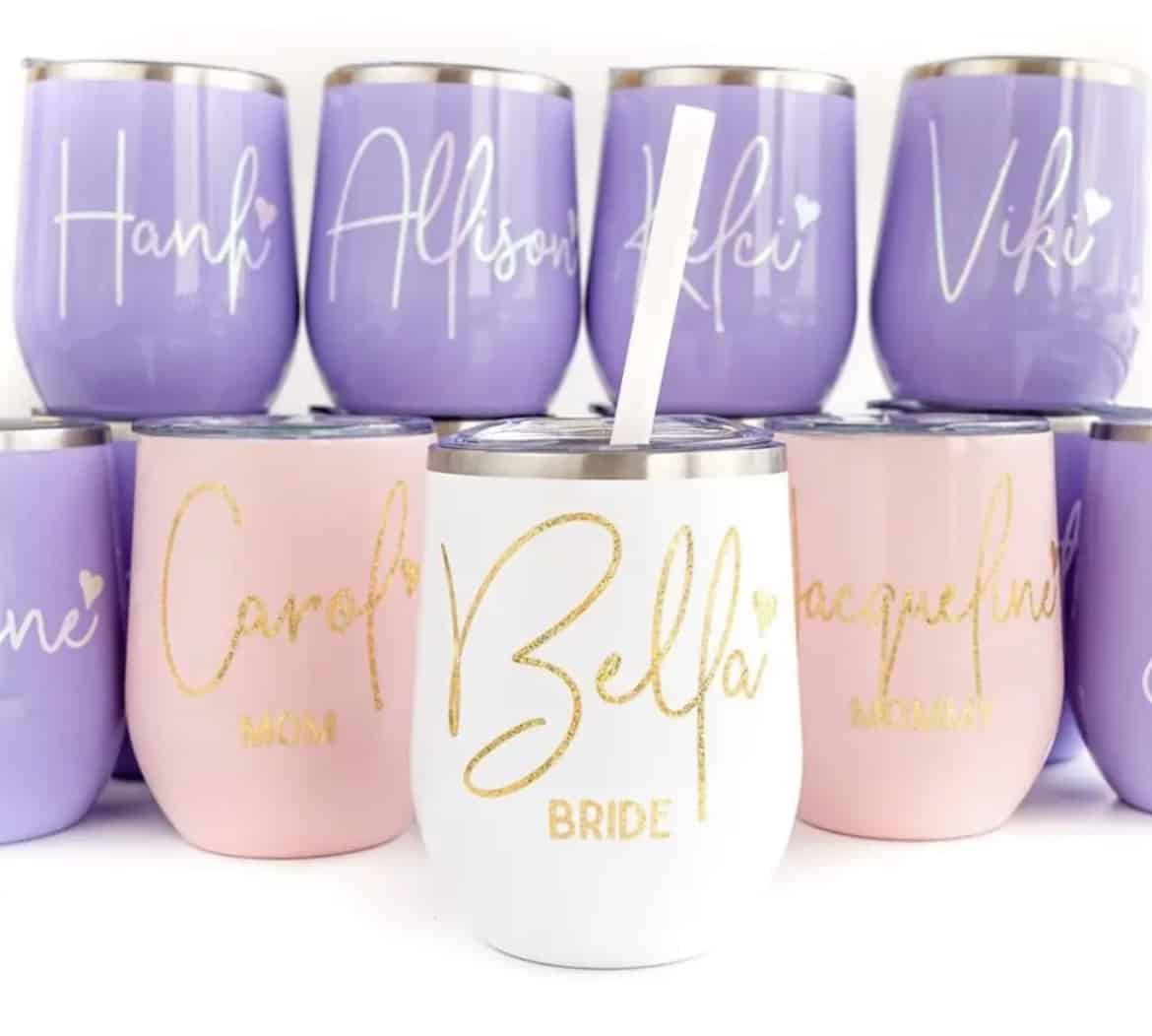 - Img_6918 - Memories Made and Personalised - Memories Made and Personalised - - - 12 0z Custom Stainless Steel Wine Tumbler