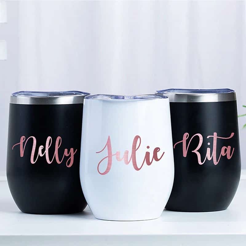 - Img_6924 - Memories Made and Personalised - Memories Made and Personalised - - - 12 0z Custom Stainless Steel Wine Tumbler