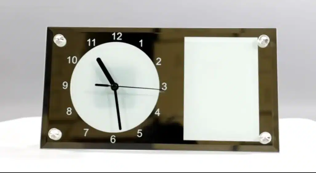 - Image_089dbd75-2e9c-4137-b6bc-bccdc5e73f6d - Memories Made and Personalised - Memories Made and Personalised - - - Custom Printed Glass Photo Clock 30cm X 16cm - Memories Made and Personalised