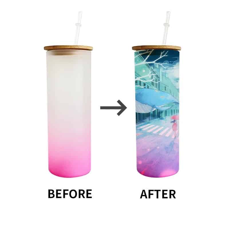 - Img_2332 - Memories Made and Personalised - Memories Made and Personalised - - - Personalised 17oz Colour Glass Tumbler - Personalised Glass