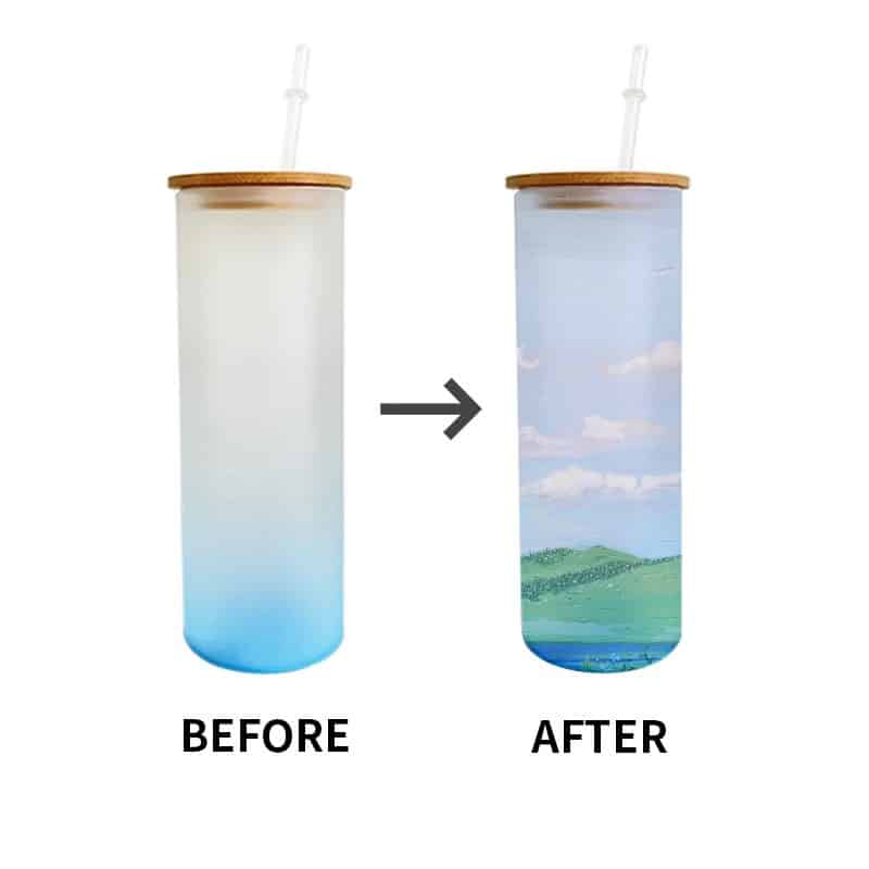 - Img_2334 - Memories Made and Personalised - Memories Made and Personalised - - - Personalised 17oz Colour Glass Tumbler - Personalised Glass