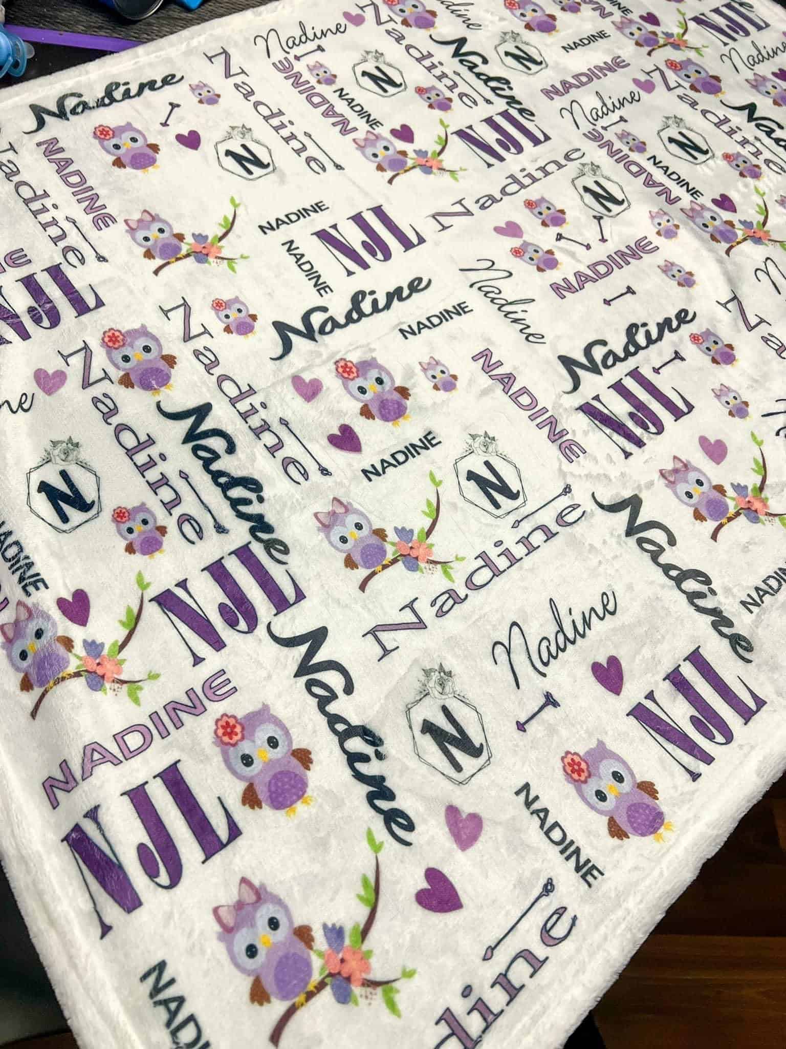 - Img_5442 - Memories Made and Personalised - Memories Made and Personalised - - - Custom Printed Baby Blanket - Memories Made and Personalised