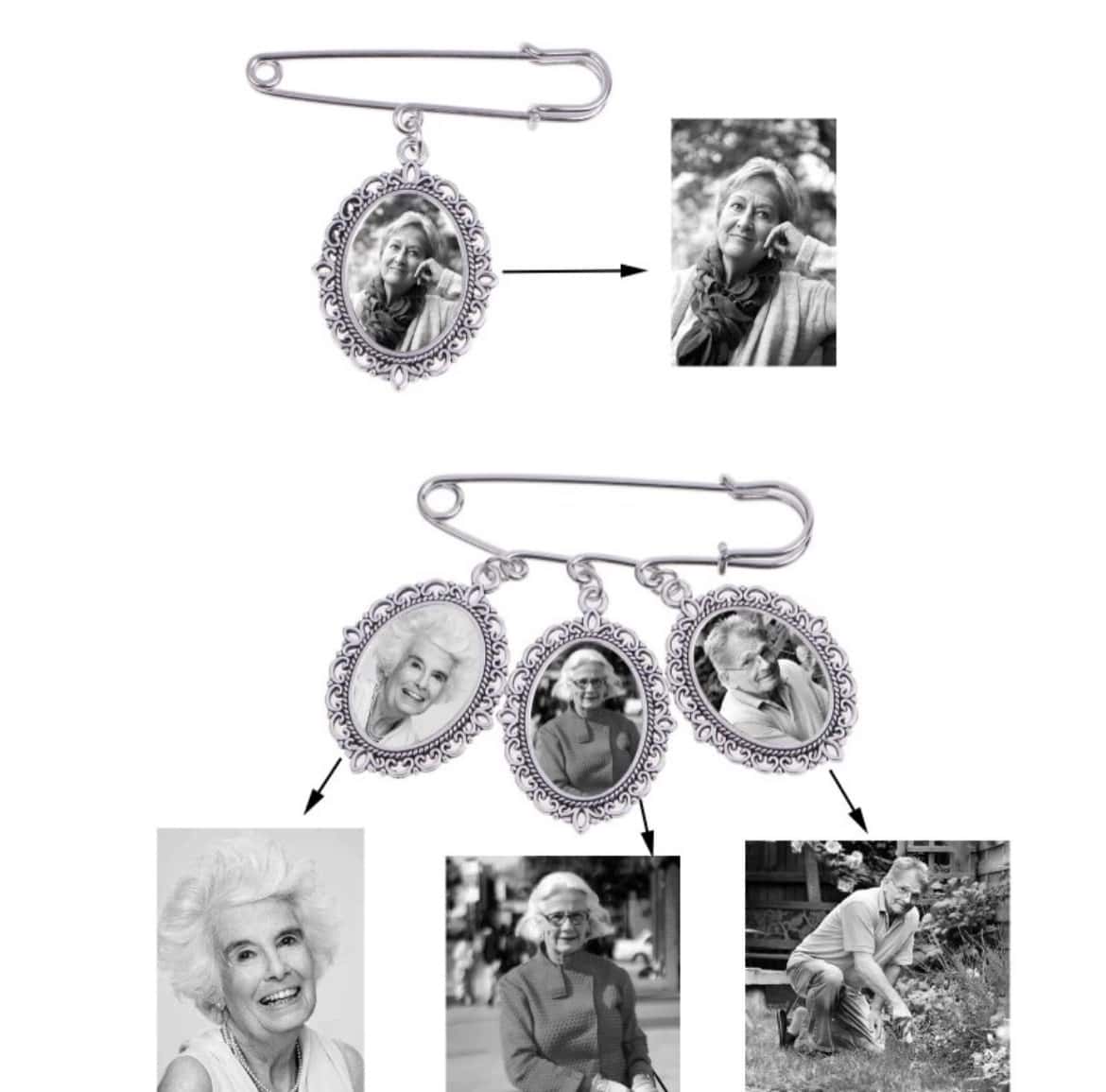 - Img_1203 - Memories Made and Personalised - Memories Made and Personalised - - - Bridal Memorial Pins - Memories Made and Personalised